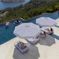 Flamingueo Sombrilla Jardin Sombrilla Terraza Exterior Parasol Terraza Sombrillas Jardin Grandes Sombrilla Proteccion UPF 50+ 270 x 235 cm - details 11