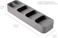 Joseph Joseph Duo Organizador de cubiertos compacto, para optimizar el espacio en los cajones. - details 2