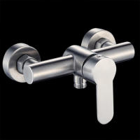 Grifo De Ducha De Acero Inoxidable 304 Para Baño Con Regulador De Agua Caliente Y Fría Accesorios De Baño Tapa De Agua G1/2 Para Bañera Y Ducha Manual - details 1