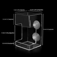 Nuevo Anillo De Alimentación Para Acuario Plástico Con Ventosa Para Tanque De Peces Trayectoria Flotante Accesorio Con Succión - details 4