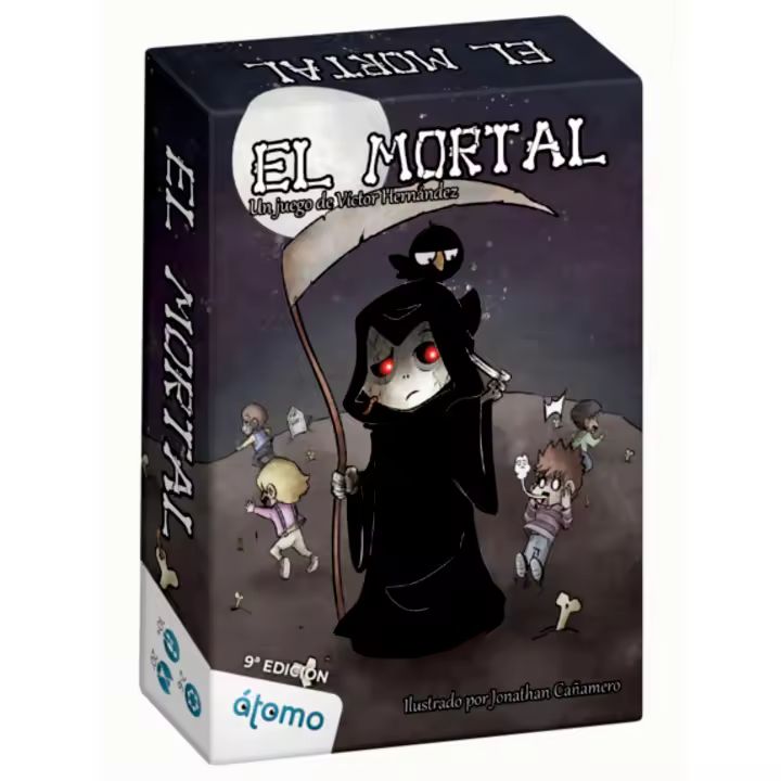 Átomo Games | El Mortal | Juego de Cartas Competitivo para 2-6 Jugadores +10 años - 1