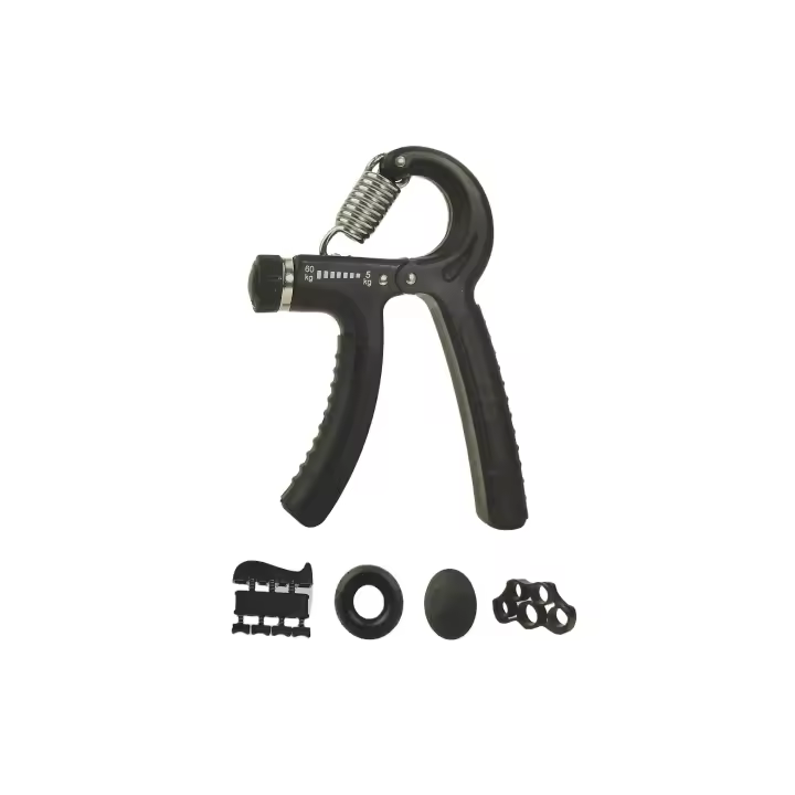PICOLAR Juego de 6 ejercitadores de antebrazo con agarre ajustable. Utilizados para mejorar la fuerza de la mano, la flexibilidad de la palma y la rehabilitación de la mano, ideal para aliviar la presión de la muñeca y los dedos. - 1