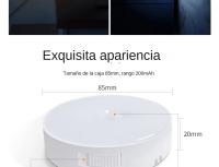 Lámpara Nocturna LED Con Sensor De Movimiento PIR Luz De Noche Recargable USB Para Dormitorio Cocina Armario Escaleras Pasillo - details 14