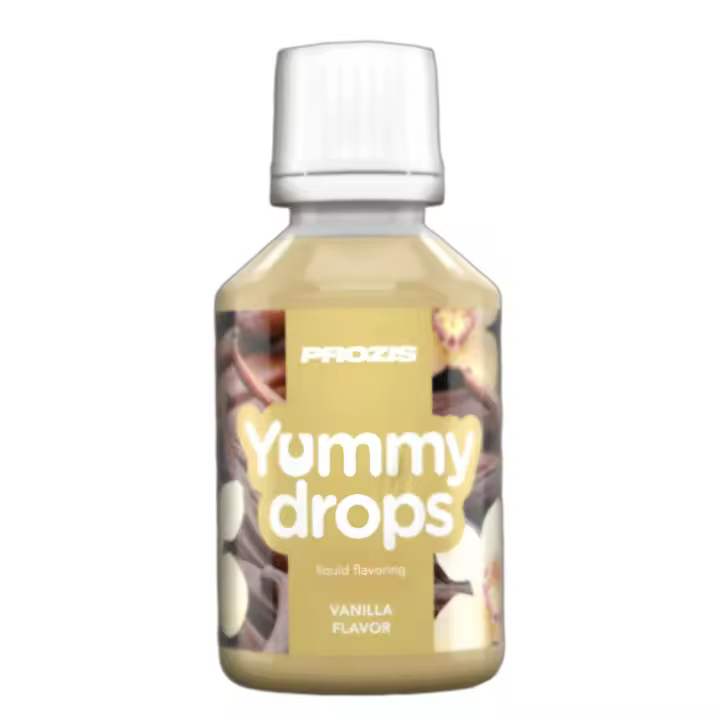 Yummy Drops (50 ml) - Prozis Saborizante sin azúcar Sin calorías Deliciosos sabores - 1