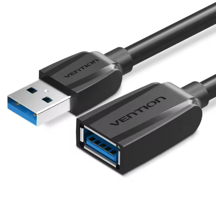 Cable De Extensión USB 3.0 Vention Macho a Hembra Para PC Laptop TV PS4 Mouse Xbox Cable De Datos USB 2.0 Compatible Con Smart Devices - 1