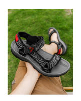 Sandalias De Deporte Para Hombre Clásicas De Verano Ligera Y Transpirable Zapatillas De Playa Casual Con Abertura Al Aire Y Tacón Bajo Para Caminar Y Outdoor - details 10