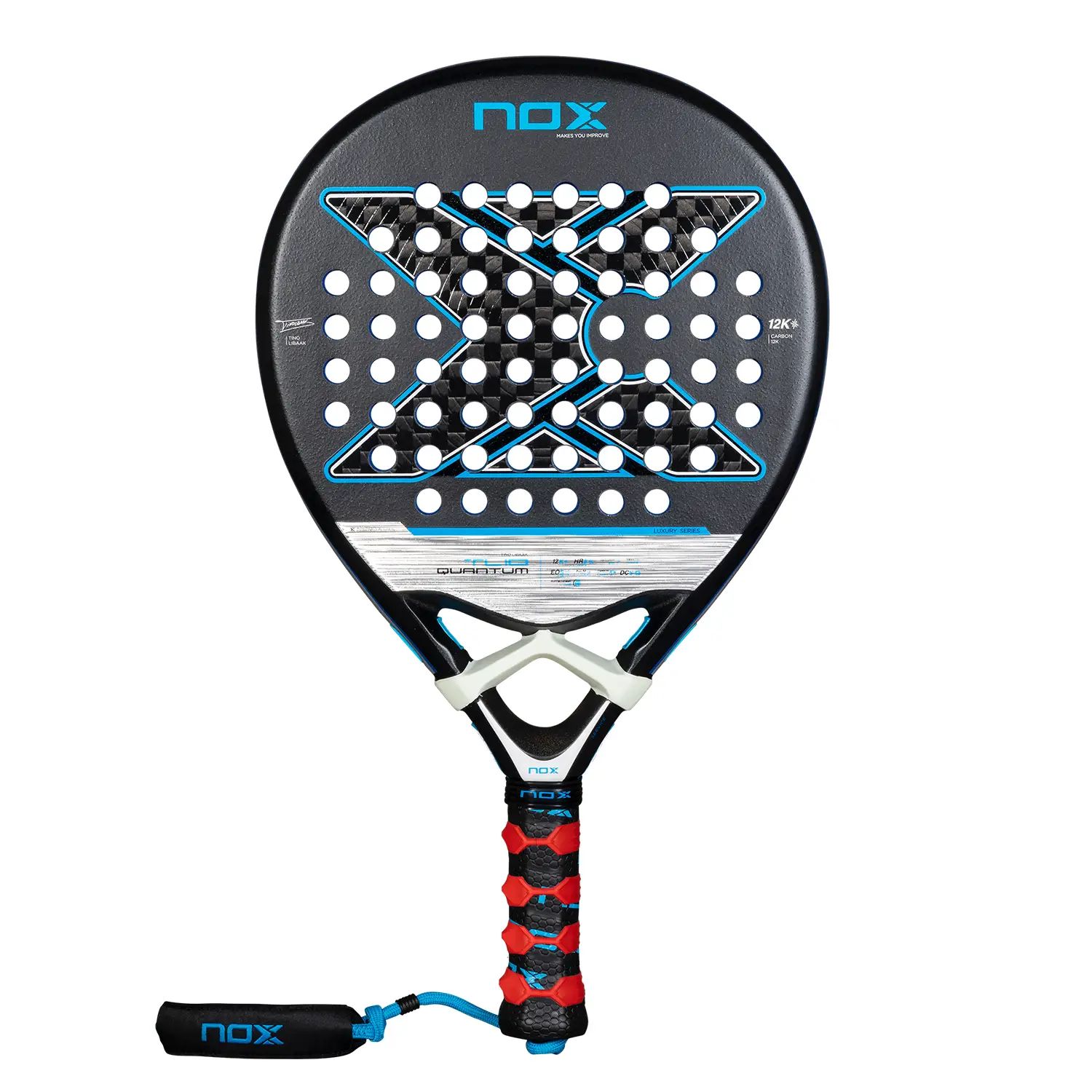 Pala de Pádel Nox Tl10 Quantum 12k By Tino Libaak 2025