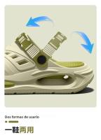 Zapatillas De Verano Para Hombres Con Soporte De Arco Antideslizante Suela Suave Resistente Al Desgaste Transpirables Y Odoríferas Para Uso Exterior - details 7