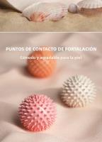 Bola De Masaje De Fascia 6cm Para Relajación Muscular Yoga Fitness Massaje De Hombros Cuello Piernas Y Pies Material PVC - details 3