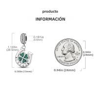 Colgante De Gato Luna Estrella En Plata Para Mujer Pendiente De Earphone Dangle Joyería De Moda DIY Regalo Bangle Bracelet Fit - details 191