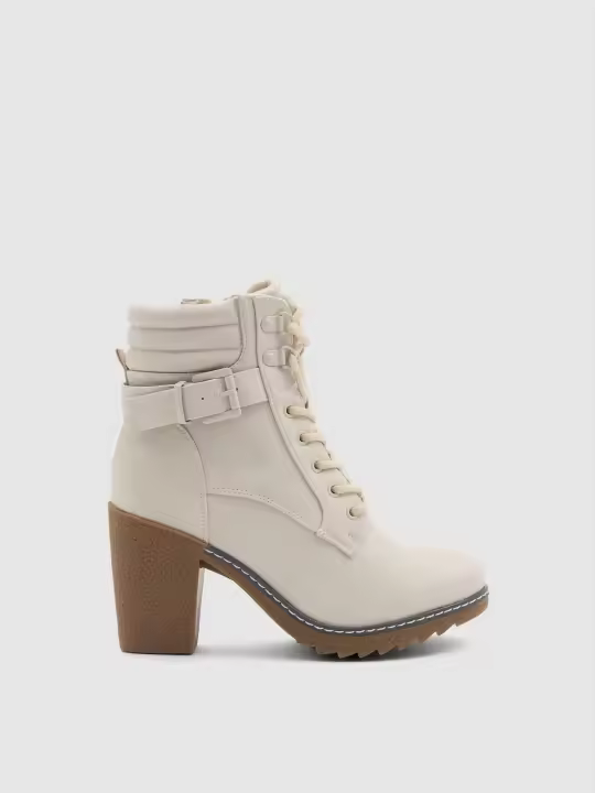 Botines Montañeros: estilo, comodidad y durabilidad con tacón de 8 INSIDE - 1