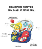Mesa De Actividades Para Bebés Con Música Y Juegos Juguetes Educativos Sensoriales Multifuncionales Para El Desarrollo Del Movimiento Recomendado Para 0-6 Años - details 3