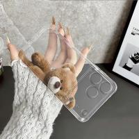 Funda De Teléfono De Oso De Peluche Para iPhone 17/16/15/14/13/12/11 pro Max/XS/XR/XSMAX/7/8/6/6S Compatible Con Varias Modelos De iPhone - details 0