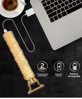 Nueva Tijera De Pelo Para Hombres Barbería Clipper De Afeitadora Eléctrica Máquina De Corte De Pelo Para Barba Y Cabello Incluye Batería Y Indicación De Carga - details 20