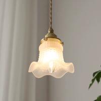 Sombrilla De Lámpara De Vidrio En Forma De Flor Protección De Bombilla Para Iluminación Pendente Moderna Para Hogar Y Dormitorio - details 1