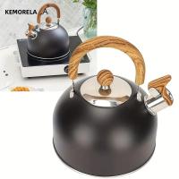 Kettle De Acero Inoxidable 2.5L Con Mango Resistente Al Calor Para Camping Al Aire Libre Apto Para Estufa De Gas Y Inducción - details 6