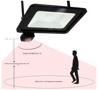 Proyector De Luz Exterior LED Con Sensor De Movimiento PIR IP66 220V Luz De Escenario SMD2835 Blanco/Cálido Para Exteriores - details 6