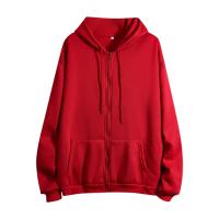 Sudadera De Mujer Con Capucha Y Cremallera De Primavera Otoño Color Sólido Manga Larga Bolsillos Cierre De Cremallera Exteriores - details 26