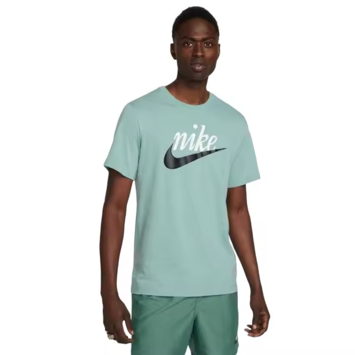 Camiseta Nike Nsw Futura 2 Verde Azulado Tee Dz3279-310 - 1