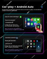 Radio De Coche Con CarPlay Y Android Auto Para Fiat Ducato 2006 Pantalla IPS 9'' Android 14 Multimedia GPS Estéreo BT Memoria RAM 2G ROM 2G - details 12