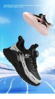 Zapatos Deportivos Para Niños Con Hebilla Giratoria Moda Niños Y Niñas Zapatillas De Correr Casual Transpirables Para Exteriores Todas Las Estaciones - details 2