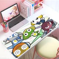 Alfombrilla De Ratón Grande Y Gruesa De Anime K-Keroro Gunsou Dibujos Animados Japoneses Con Borde Costurado Para Juegos Y PC - details 15