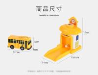 Coche De Carraca Tayo Coreano Con Puertas Abatibles Mini Autobús De Dibujos Animados Para Niños Juguete De Colección a Escala 1:43 - details 7