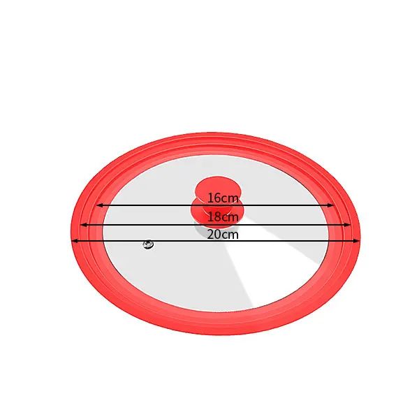 Tapa Multifuncional De Silicona Para Sartenes Y Ollas Adaptable a Diferentes Tamaños 16-22-28-32cm Protector De Estufa Accesorios De Cocina