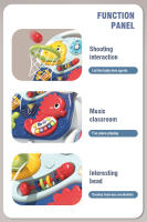 Mesa De Actividades Para Bebés Con Música Y Juegos Juguetes Educativos Sensoriales Multifuncionales Para El Desarrollo Del Movimiento Recomendado Para 0-6 Años - details 2