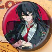 Hong Lu Limbus Broche De Manga Iconos En Mochila Accesorios De Empaque Pin Redondo Para Ropa Y Bolsos Decoración Regalos - details 9