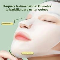 Máscara Facial De Silicona Reutilizable Para Mujer Herramienta De Cuidado De La Piel Gel De Máscara Facial Adhesiva - details 2
