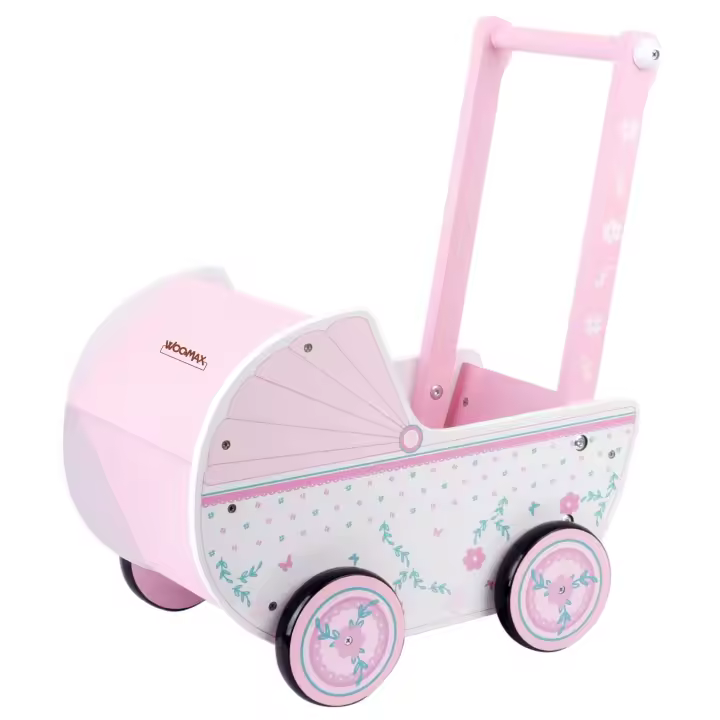 WOOMAX Carrito de muñecas madera - 1