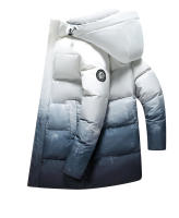 Chaqueta De Plumón De Pato Blanco Para Hombre Chaqueta De Invierno Con Capucha Largo Chaqueta De Plumón De Alta Calidad Tipo De Cierre De Cremallera Estilo Casual - details 16
