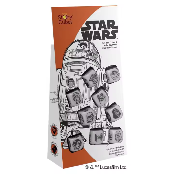 Asmodee Asmodee Story Cubes Star Wars (ASMODEE-SWSC2) - 1