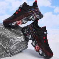 Zapatos Para Niños Y Niñas Transpirables Y Antideslizantes Para Correr Y Escuela Zapatos Deportivos Casuales Para Estudiantes Con Suela De EVA Talla Verdadera - details 3