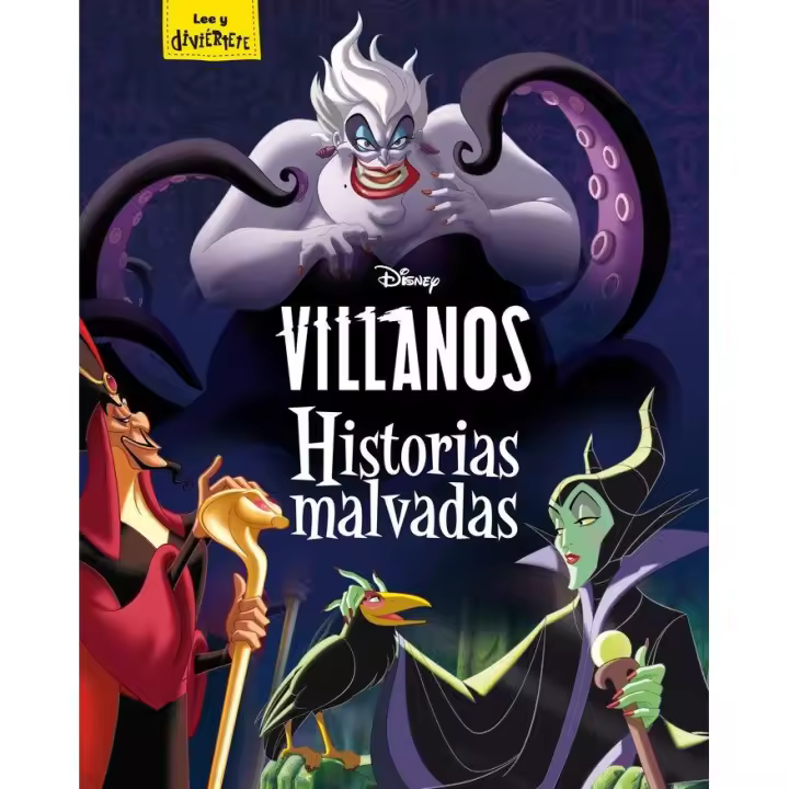 Libro VILLANOS. HISTORIAS MALVADAS Editorial LIBROS DISNEY Tapa dura - 1
