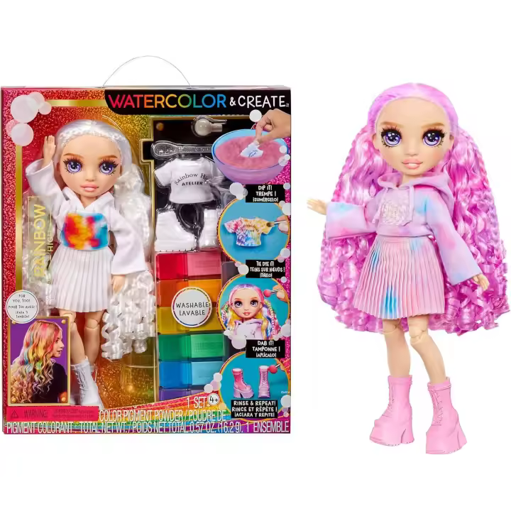Rainbow High Watercolor Create MGA - 1