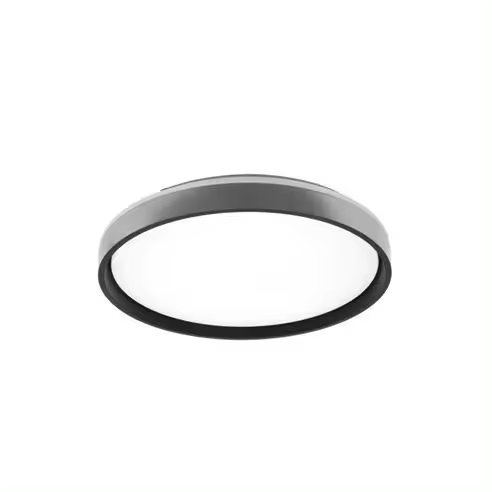 FABRILAMP Plafón LED Morgan 60W 3000-4200-6500K Plata/Negro - 1