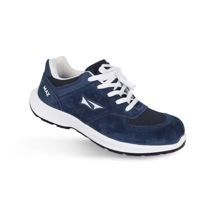 Zapato de Seguridad Deportivo Workfit MAX S3S SR - Ideal uso labora y cotidiano, muy ligero y cómodo - Puntera de protección de fibra de vidrio - Plantilla textil antiperforación y flexible - Suela de goma EVA y goma anatómica - 1