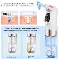 Limpiador De Puntos Negros Eléctrico Con Ciclo De Burbujas Acné Quemaduras De La Piel Instrumento De Succión Para Limpieza Facial - details 8