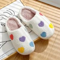 Zapatillas De Invierno Para Mujer Suaves Y Cómodas Antideslizantes Textura De Olor a Hecho En China Talla Verdadera Para El Hogar - details 3