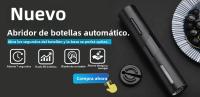 Abrepuertas Eléctrico Para Vino Y Cerveza Recargable Con Batería Y USB Aparato De Sacacorchos De Acero Inoxidable Accesorio De Cocina - details 0