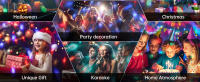 Bola de disco, Luces de Fiesta activadas por Voz con control remotamente, iluminación de DJ, 7 Modos de Luz, control de RPM, adoptado para el hogar, habitación, suministro de baile, Navidad, decoraciones de fiesta de Halloween - details 5