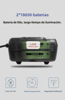 Lámpara Frontal De Pesca Potente Recargable XHP360 1000000LM Luz De Cabeza LED Para Camping Y Senderismo Banco De Energía Incluido Ángulo De Haz 180° Impermeable - details 26