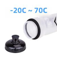 Botella De Ciclismo ZTTO De 750ml Material PP Abertura Ancha Cuerpo Comprimible Con Portabotellas Calidad Superior - details 2