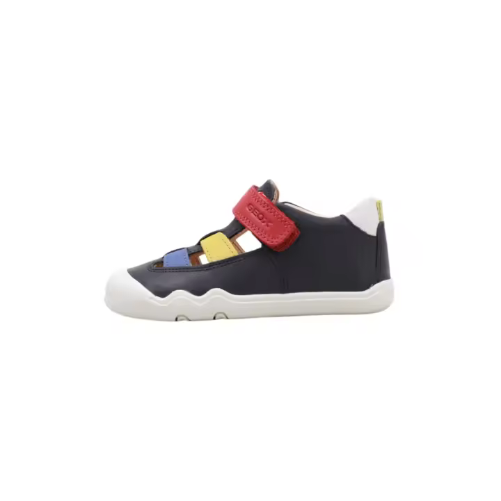 Geox B STEPPIEUP BOY A Sandalias Planas Bebé - niño (hasta la talla 30) Azul - 1
