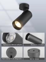 Spotlight LED Plegable Foco Spot Para Techo Interior Decoración De Hogar Y Tienda Luz De Calle 220V Bombillas LED Sin Certificación - details 5