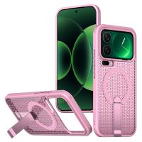 Funda Magnética De Disipación De Calor Para Xiaomi 17 ProMax 15T 14T pro Shockproof Transparente Con Soporte Oculto Compatible Con Magsafe - details 2