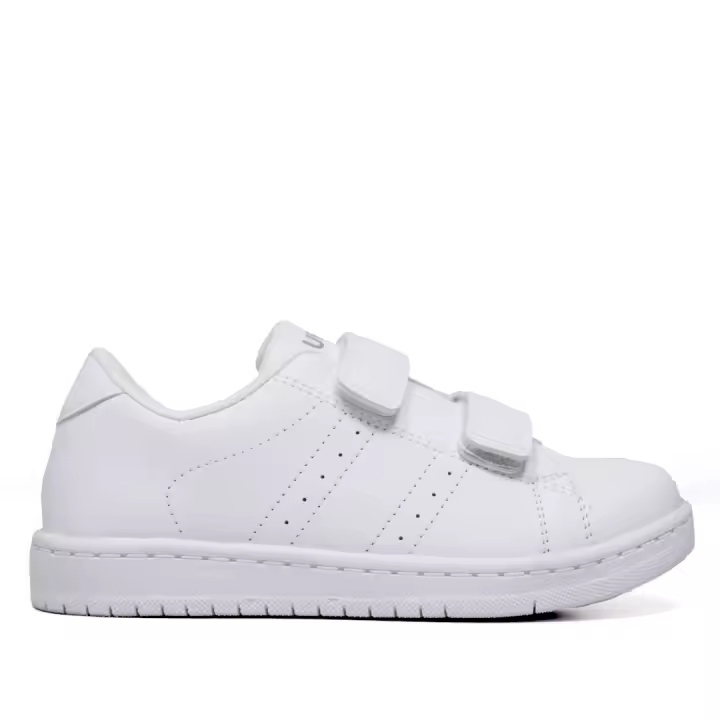 Zapatillas deporte QUETS! blancas con doble velcro - 1