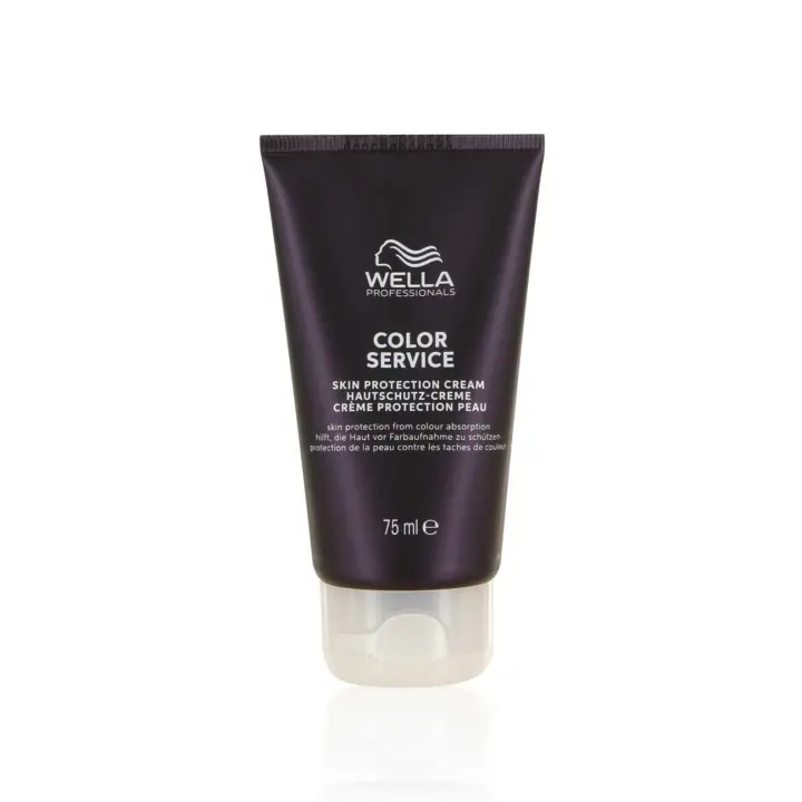 Wella Professionals Color Service Skin Protection Cream 75 Ml. / Crema Protectora para la Piel Antes de la Coloración / Ayuda a Evitar Manchas de Tinte. - 1